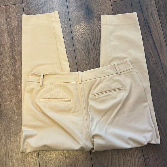 White House Black Market slim ankle pant tan size 10 - Picture 5 of 6